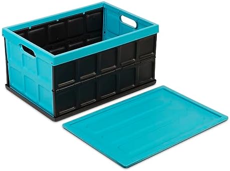 Glad Collapsible Storage Bin - 48L Foldable Plastic Box - Image 7