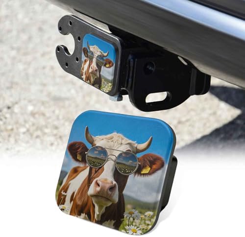 2" Trailer Hitch Cover Rubber Receiver Tube Cap Trailer Hitch Covers by Unknown