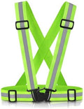 Reflective Vest Running Gear, 2-10Pack High Visible Safety VES by SAWNZC