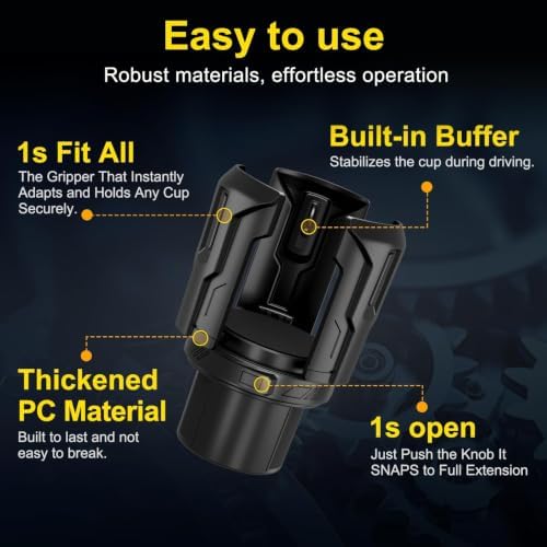 Cup Holder Expander, Car Cup Holder Expander - Image 4