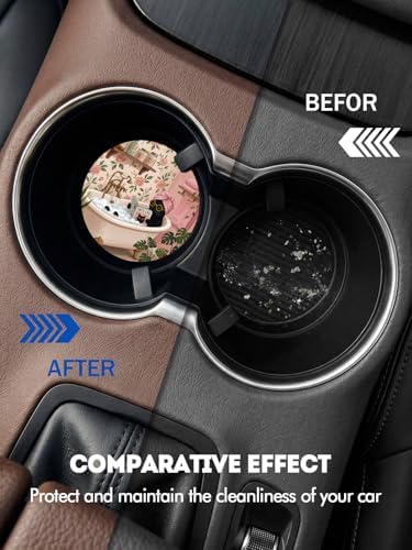 WOCOCN Car Coasters for Cup Holders - Image 4