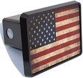 Rogue River Tactical USA American Flag Trailer Hitch Cover Plug US Patriotic by RogueRiverTactical