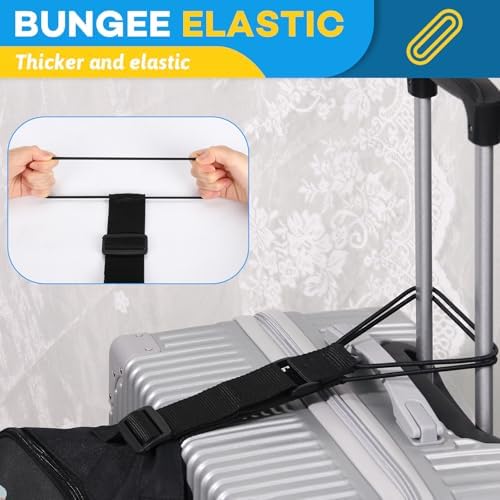 6 Pack Adjustable Multi Use Luggage Connector Straps - Image 3