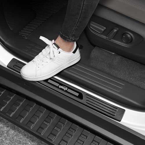 4PCS Door Sill Protector Compatible by Hugeek