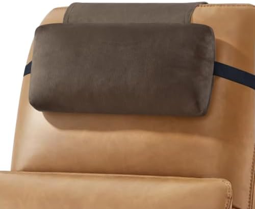 Head Recliner Pillow Adjustable Shredded Memory Foam Headrest Pillows by SofGlowlycomforteveryday