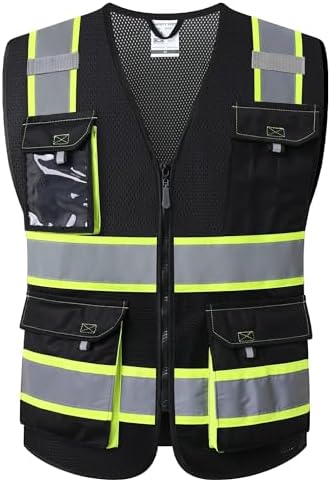 JKSafety Hi Vis Reflective Safety Vests by JKSafety