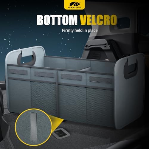 MIKKUPPA Car Trunk Organizer - 70L Foldable Car Storage - Image 3