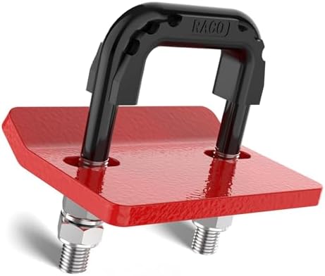 Hitch Tightener Anti-Rattle Clamp -Rubber Isolator and Anti-Rust Double Coating by Edinstry