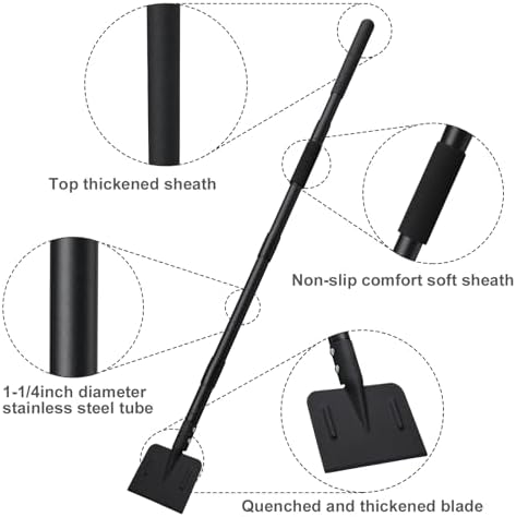 Ice Chopper, 67 Inch Tall & 1-1/4 Inch Diameter Heavy Duty Stainless Steel Ice - Image 2