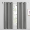 NICETOWN Silver Grey Blackout Curtains, 2 Panels, W42 x L68-inch by NICETOWN