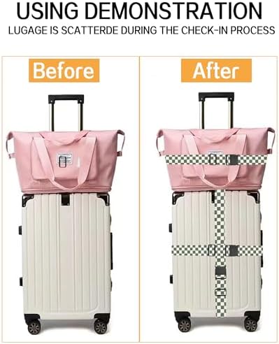 Luggage Straps for Suitcases, Adjustable Travel Belt, Durable Wide Luggage Strap - Image 4