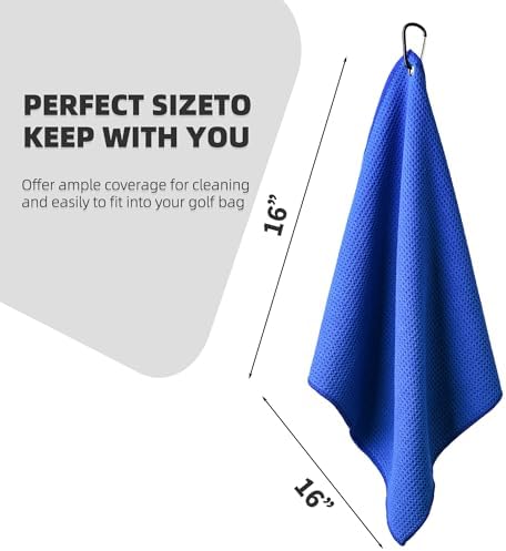Mile High Life Microfiber Golf Towel 3 Pack Waffle - Image 5