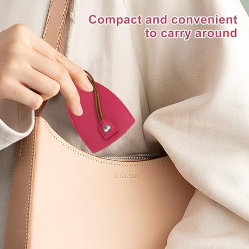Protective Pull Out Key Case, PU Leather Large-Capacity Car Key Pull Out Key - Image 3