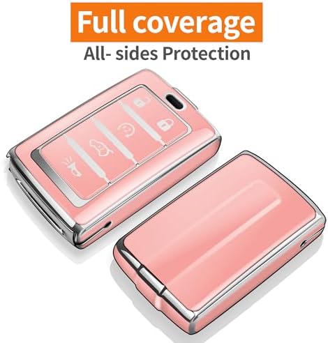 for Jeep Key Fob Cover with Keychain Soft Full Protection Key Shell Compatible - Image 3