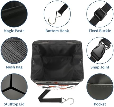 Car Trash Can – Multi-Purpose, Lightweight and Portable - Image 6