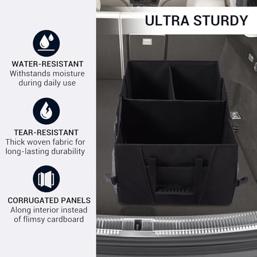Garvee 24" Trunk Storage Organizer, Collapsible, - Image 3