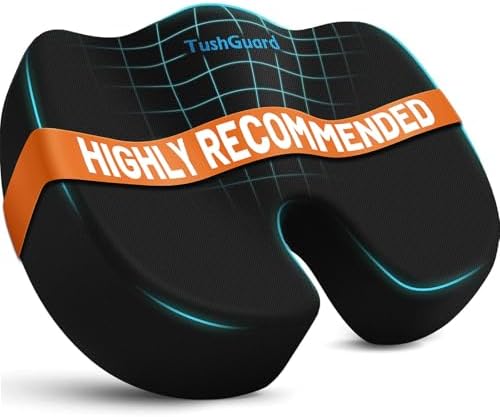 TushGuard Memory Foam Seat Cushion by TushGuardSeatCushonsPillows