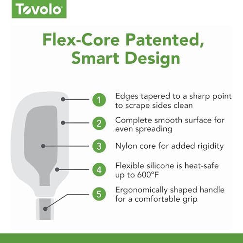Tovolo Silicone Spatula Wooden Handle - Image 4