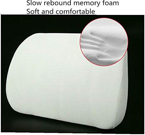 ZHONGLI Memory Foam Lumbar Support Pillow-Middle/Lower Back Support Cushion-Used - Image 4