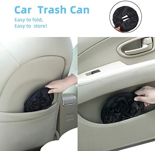 BBTO Collapsible Trash Can, Pop up Car Trash Can, Waterproof - Image 3