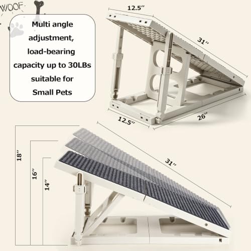 Pawzone Dog Ramp for Bed Couch - Image 3