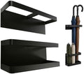 Metal Wall Mounted Umbrella Storage, Umbrella Holder by Unknown