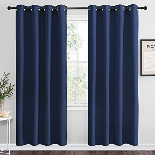 NICETOWN Navy Blackout Curtains by NICETOWN