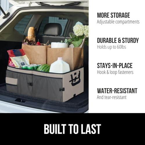 GORILLA GRIP Trunk Organizer for SUV and Cars, Large Capacity - Image 2