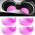 4 PCS Car Cup Coasters, Cup Holder Coaster by BFXM