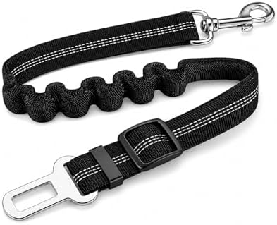 Dog Seat Belt for Cars, Adjustable Heavy Duty Dog Car Seat Belt by Unknown