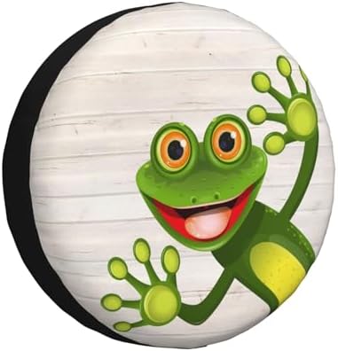 Frog Wood Texture Spare Tire Cover - Image 7