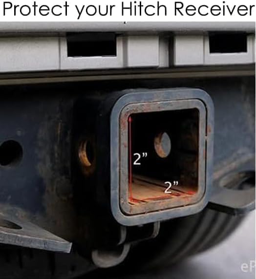 2-inch Trailer Hitch Cover Plug Insert - Image 2