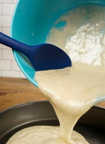 RSVP International Ela's Favorite Silicone Spatula Spoon, Scrape Sauces - Image 4