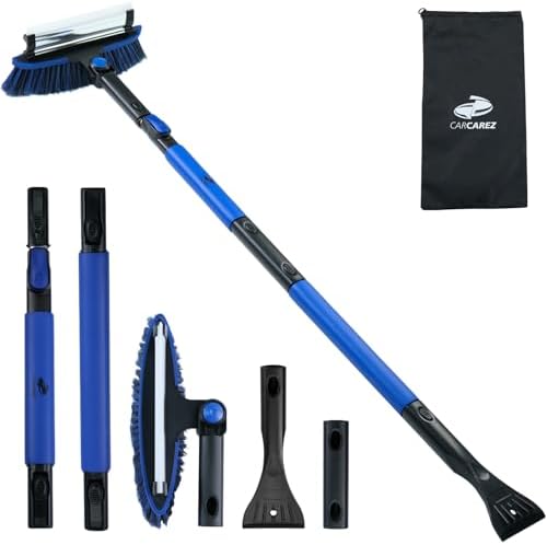CARCAREZ 55" Extendable Snow Brush by CARCAREZ