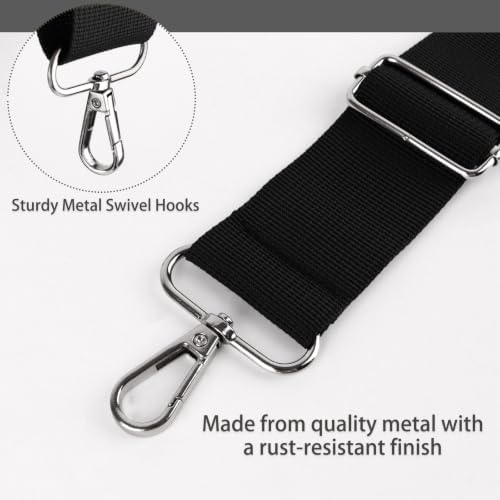 Padded Shoulder Strap, 34-66 Inch Nylon Bag Strap - Image 3
