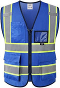 JKSafety Safety Vest for men women Hi Vis Vest by JKSafety
