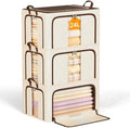 Clothes Storage Bins, 3 Openings by LeArex