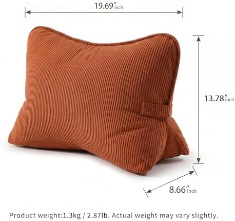 Pat. Pend. Corduroy Back Support Pillow - Image 6
