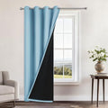 Yakamok Sky Blue 100% Blackout Curtains 84 Inches Long 52" Wide 1 Panel by Yakamok