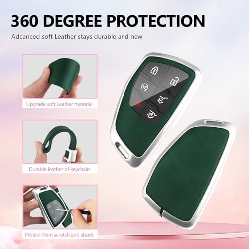 for Chevy Key Fob Cover PU Leather - Image 4