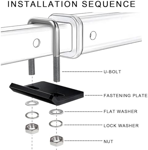 DXNQ Hitch Tightener Clamp, Anti-Rattle Steel Trailer Hitch - Image 4