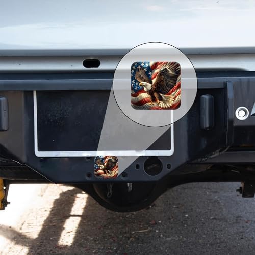 Eagle with Spread Wings Hitch Cover Fits - Image 6