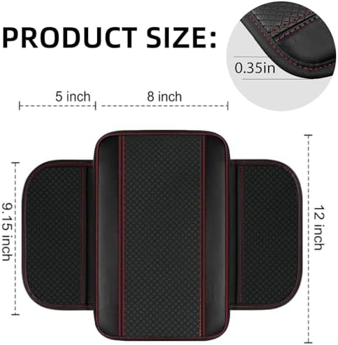 NBTEPEM 10 Pcs Car Floor Mats Full Set Car Accessories, Microfiber Leather - Image 6