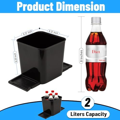 Car Trash Can with Stability Wings – Leakproof Portable Garbage Bin - Image 2