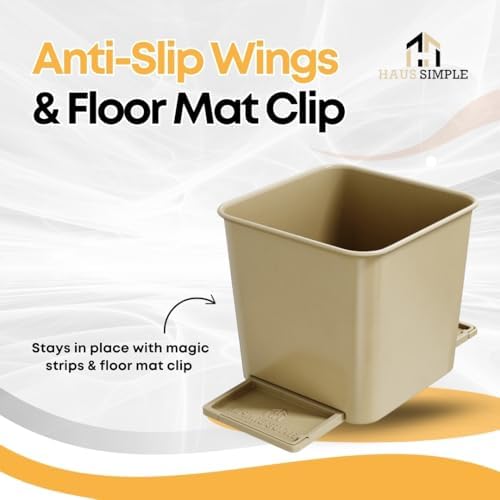 Car Trash Can with Stability Wings – Leakproof Portable Garbage Bin - Image 3