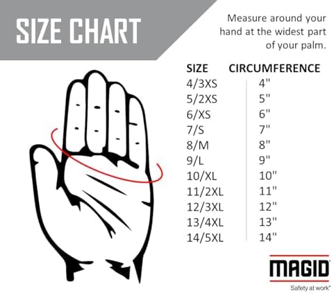 MAGID T-REX TRX400 Impact Gloves, Sandy Nitrile, 72 Pairs - Image 6