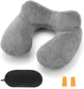 Inflatable Travel Pillow for Airplane Inflatable Neck Pillow for Traveling by HITSZS