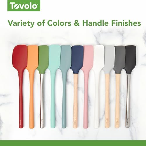 Tovolo Flex Core 5 Piece Silicone Spatula Set Heat Resistant All Silicone - Image 4