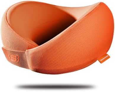 Skechers Memory Foam Neck Pillow, Comfortable & Breathable Travel Pillow by Unknown