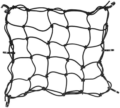 16" x 16" Heavy Duty Bungee Cargo Net Stretches to 30" x 30"-Latex Truck Bed by BUNKERINDUST